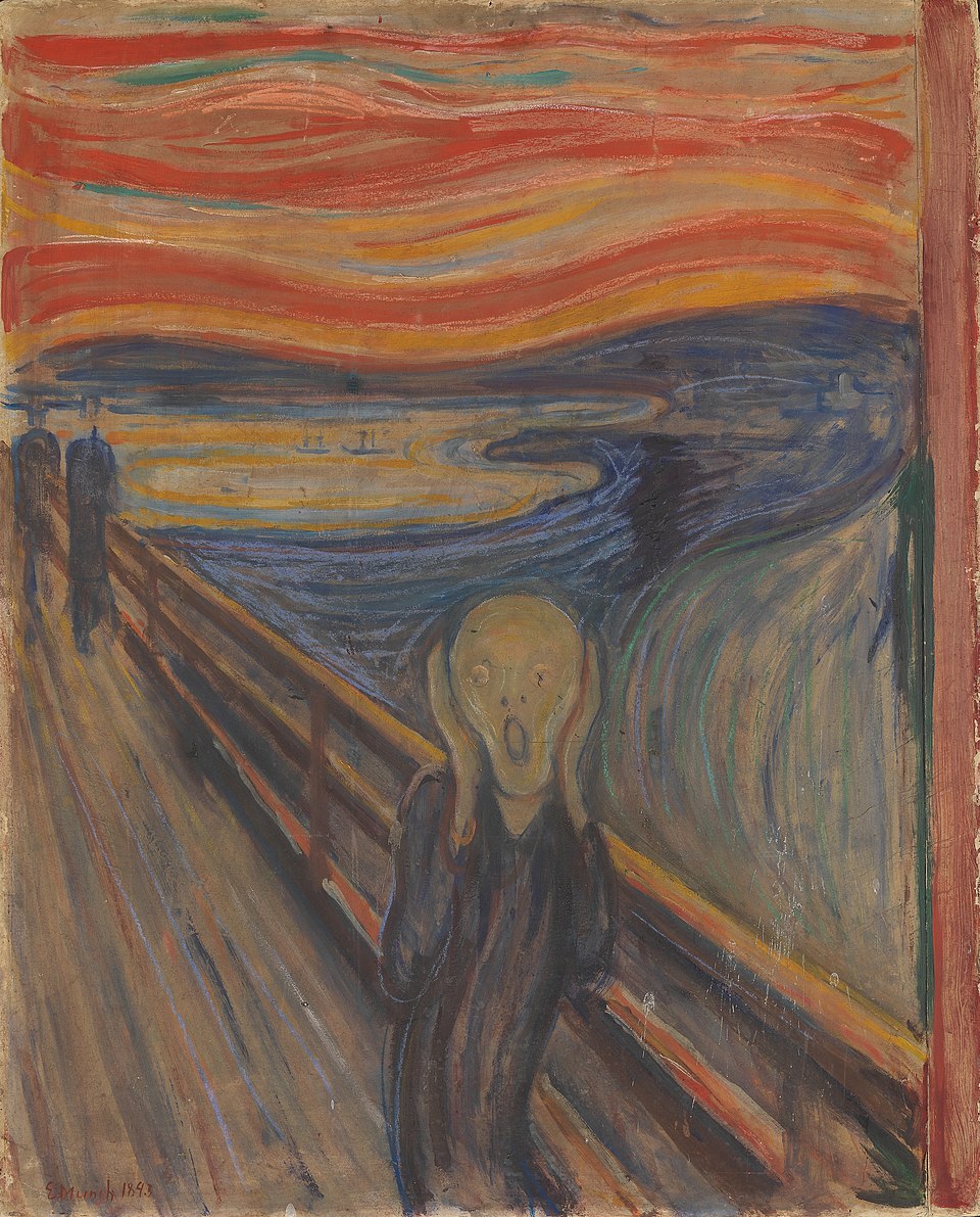 Munch's The Scream — extracted from the stego PNG